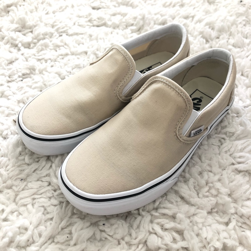 Slip-On Vans - Color: Birch